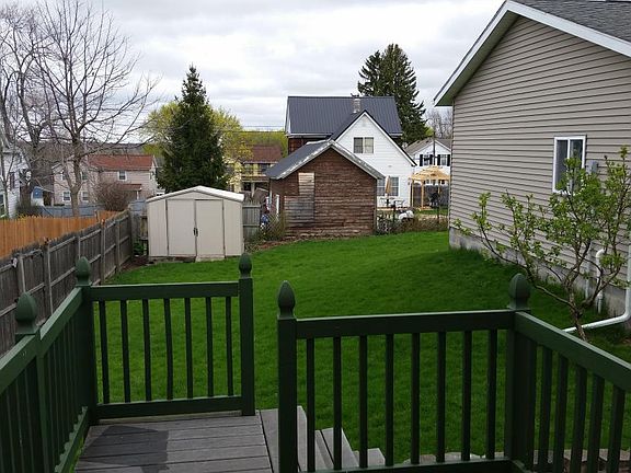 view from back door
