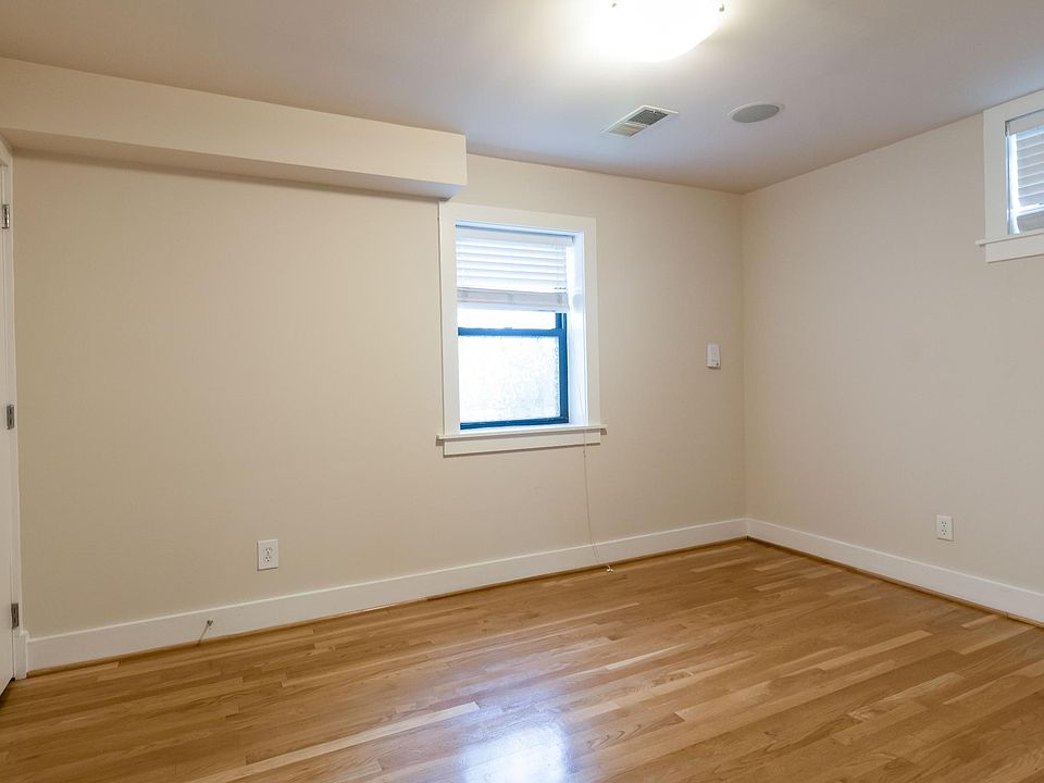 Bedroom shown unfurnished.