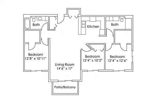 Floor plan C2