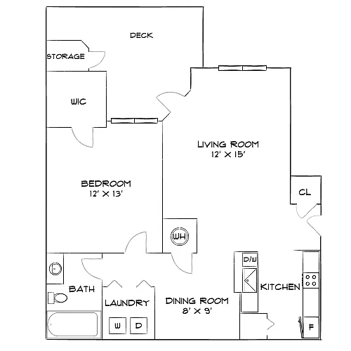 Floor plan Design 1A