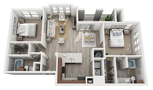 Floor plan B2