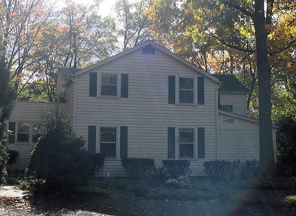 Side yard and driveway