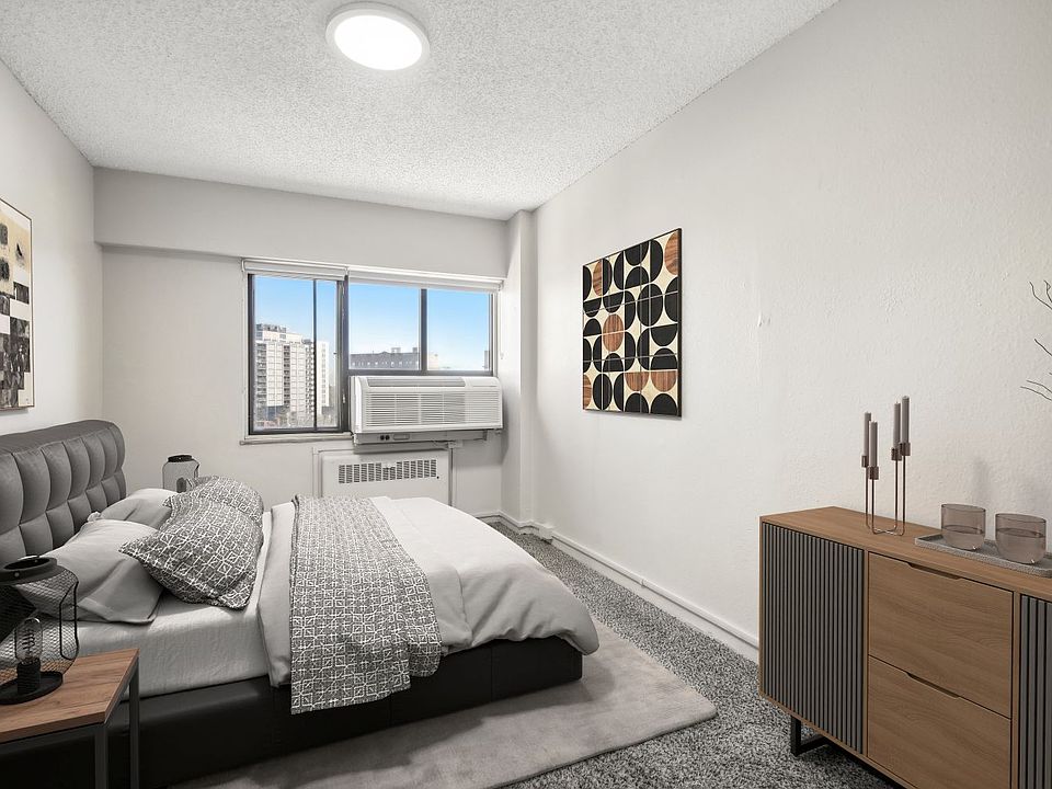 Second bedroom in our spacious two bedroom one bath floor plan
