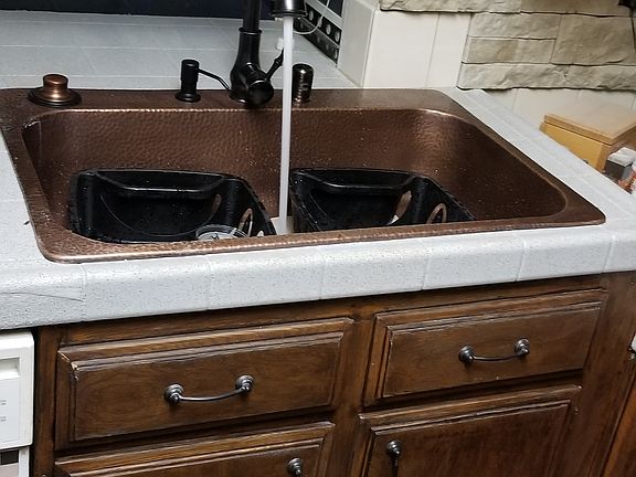 kitchen remodel copper sink 