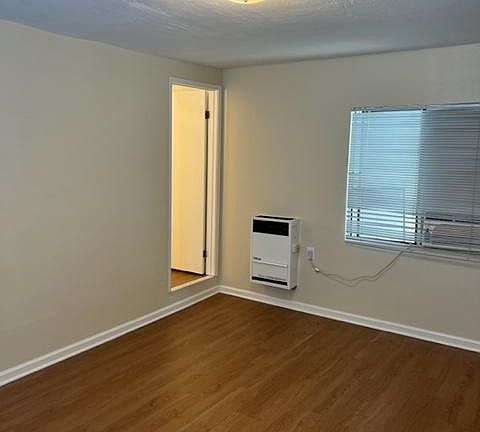 Bedroom with Window A/C Unit