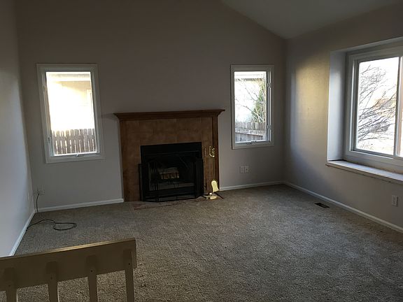Wood burning fireplace 