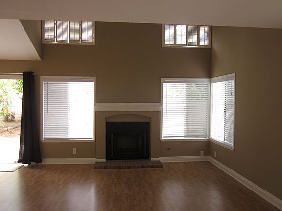 living area - fresh paint