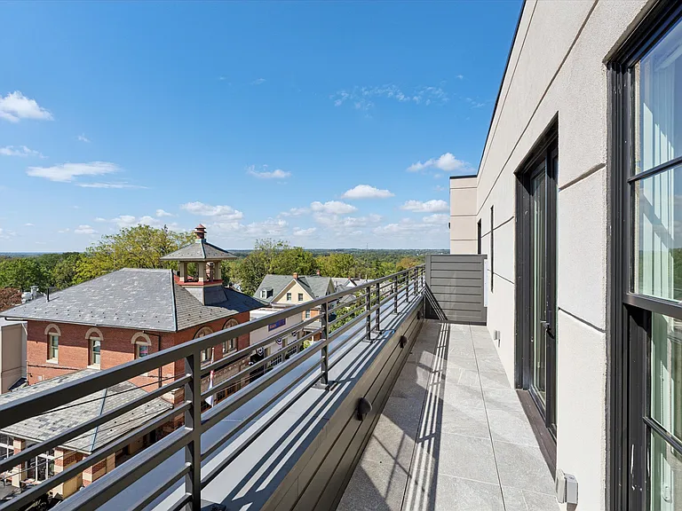 Private balcony off primary bedroom