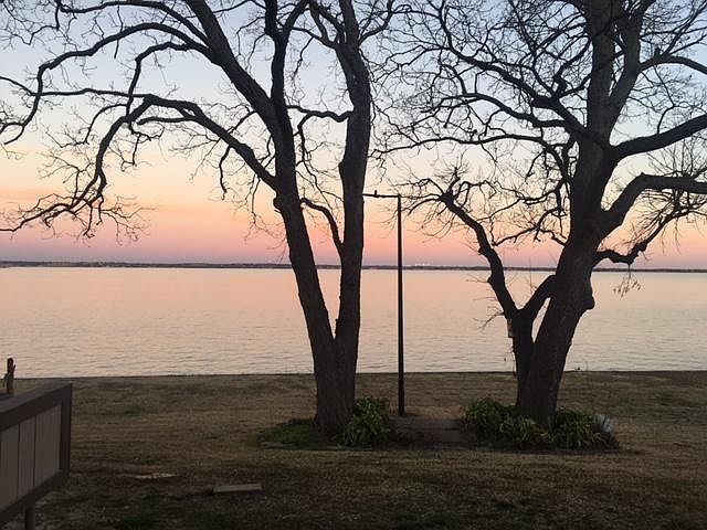 View from the back patio.