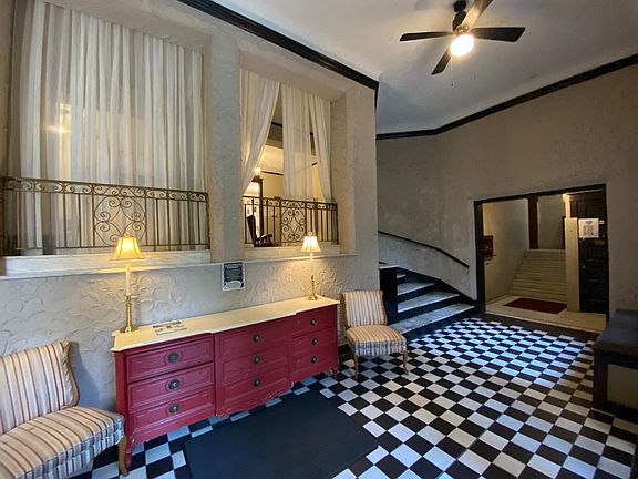 Lower lobby.
