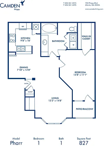 Floor plan Pharr
