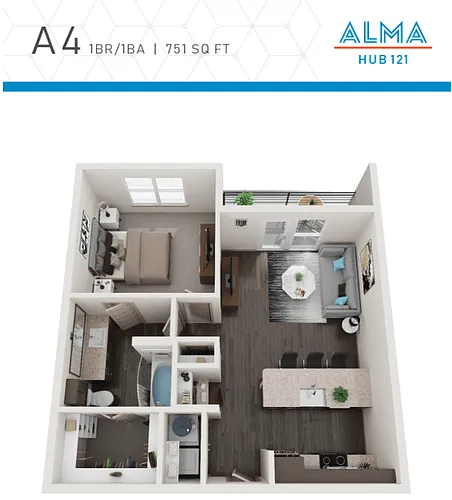 Floor plan A4