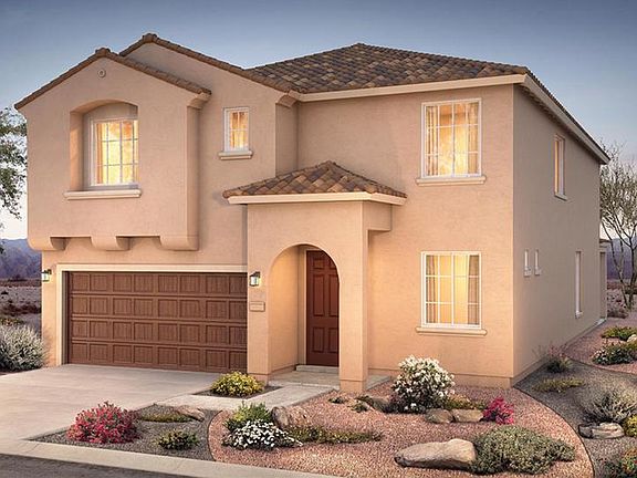 The two-car garage and flexibility of having up to 5 bedrooms make the Firwood plan very popular for