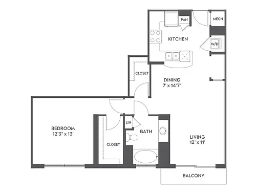 Floor plan A4b