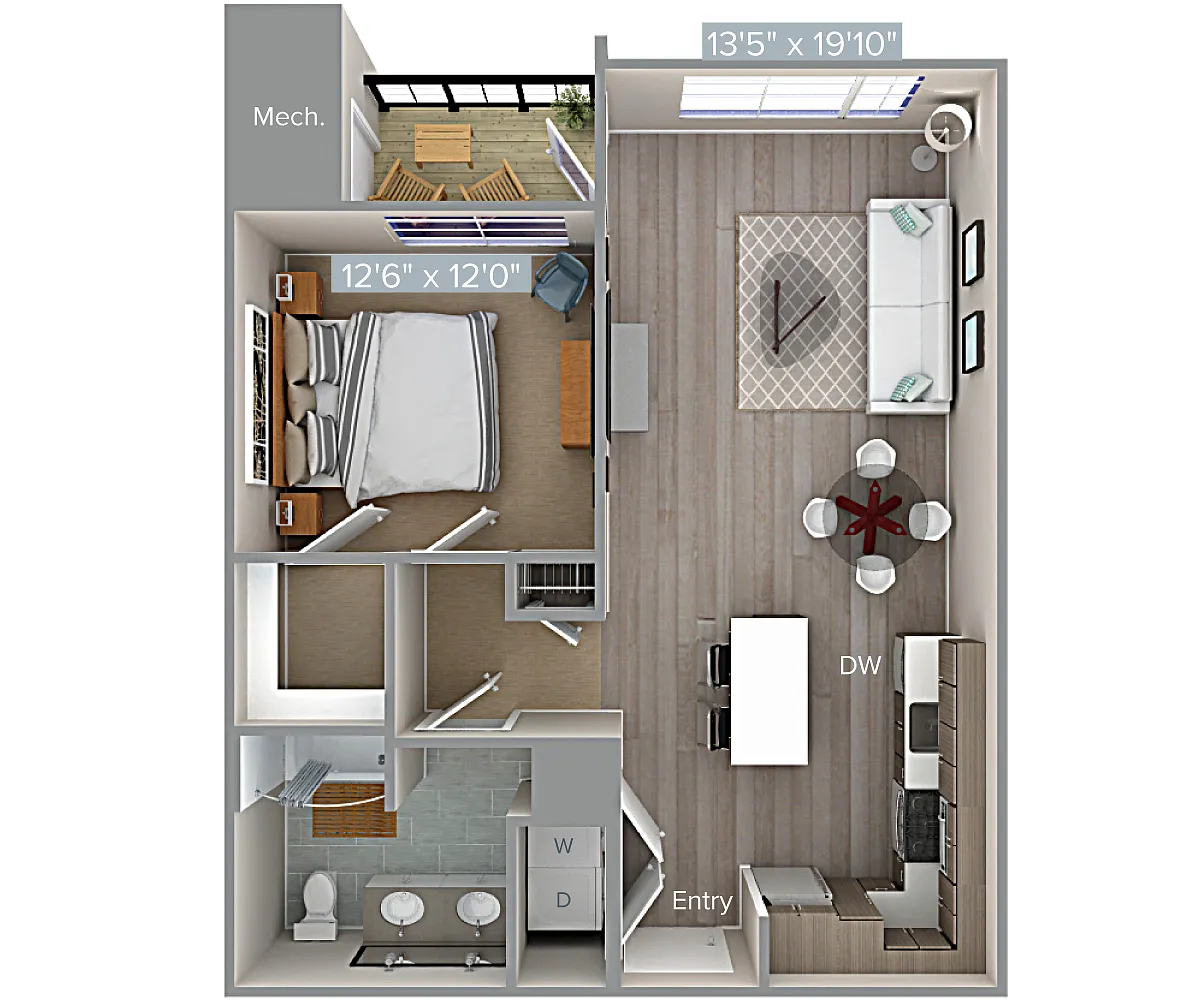 Floor plan A5-820-U