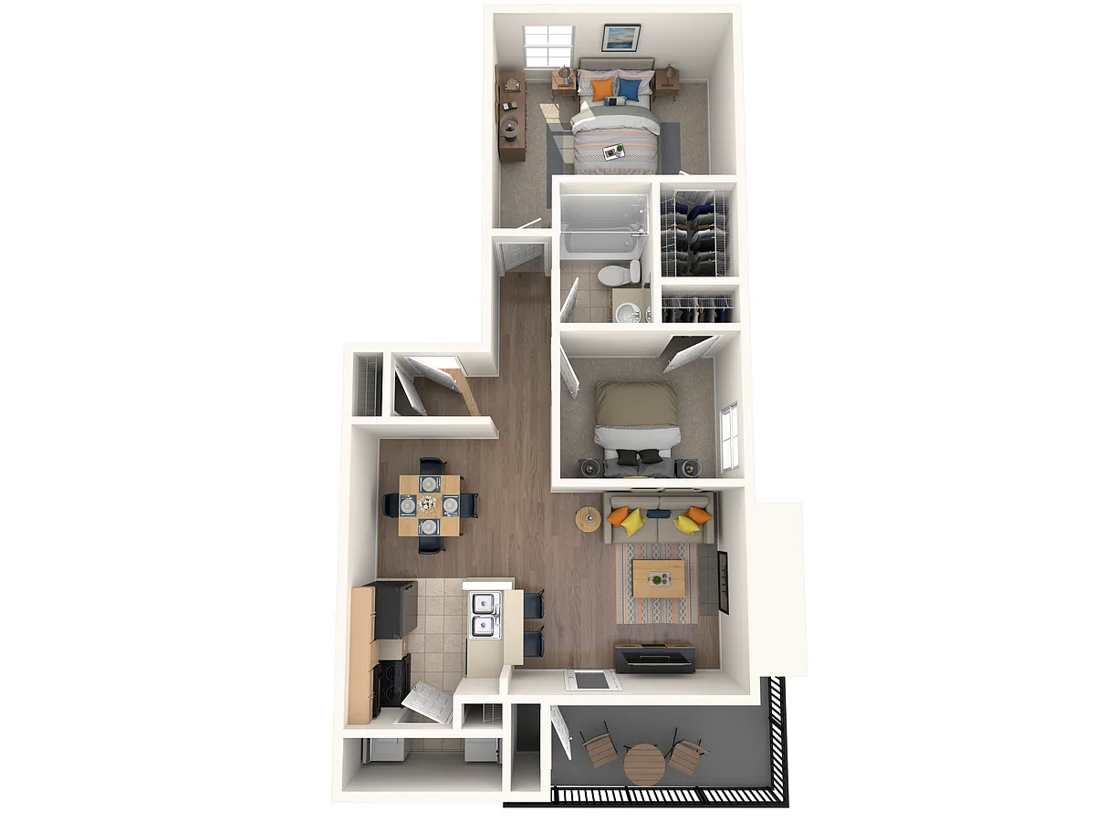 Floor plan B1
