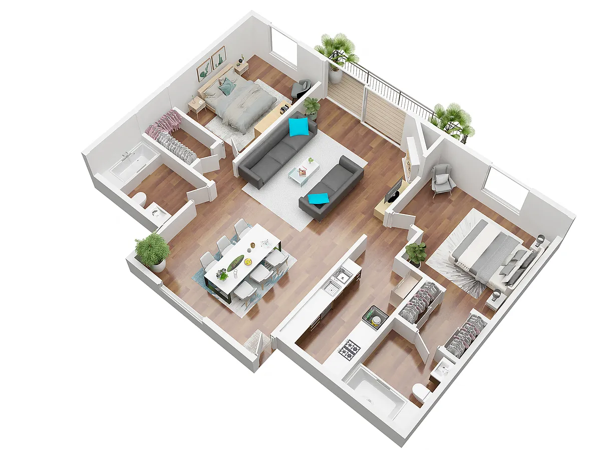 Floor plan The Taylor