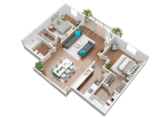 Floor plan The Taylor