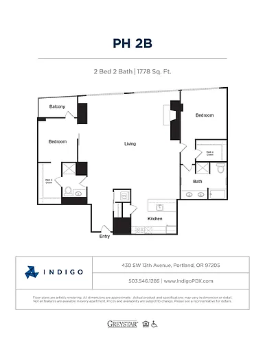 Floor plan PH-2B