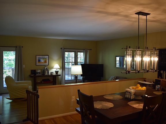 Dining area (view towards living area and outside deck)