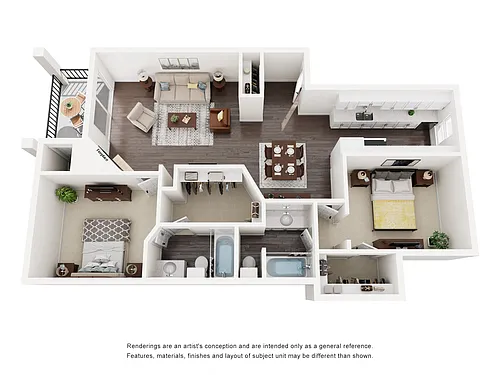 Floor plan Santa Monica - Phase I