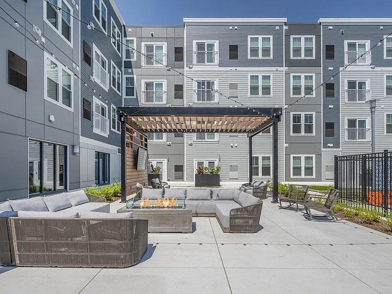 Outdoor Deck With Lounge Area