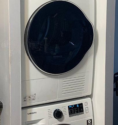 High end washer and dryer in unit