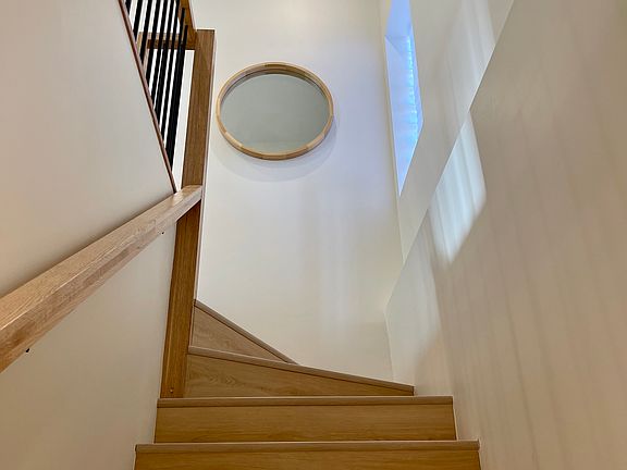 Stairs leading to unit
