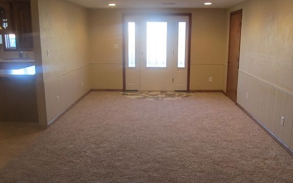 partial living room view