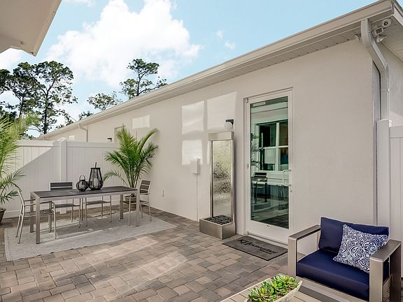 Courtyard for entertaining