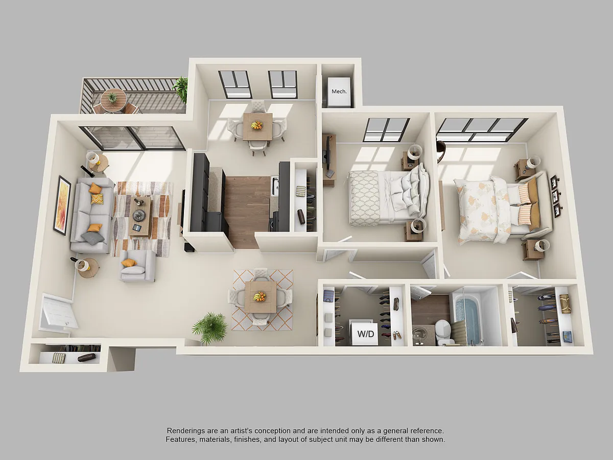 Floor plan The Radiant