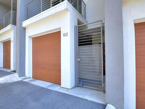 Attached garage