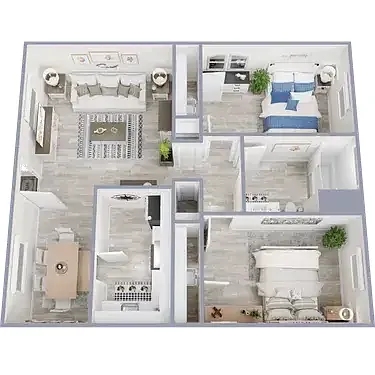 Floor plan B1
