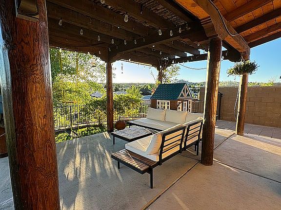 View from back patio door
