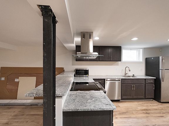 New granite countertop and bar top