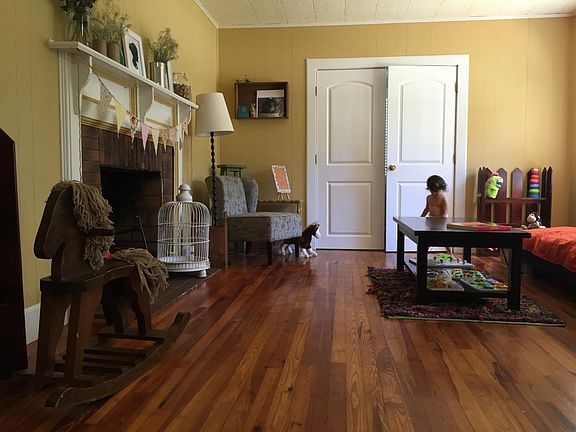 Living room (doors into office)