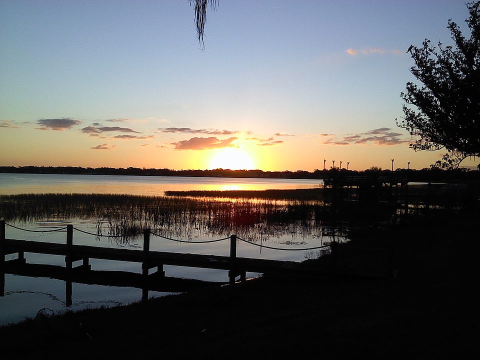 Sunset from dock