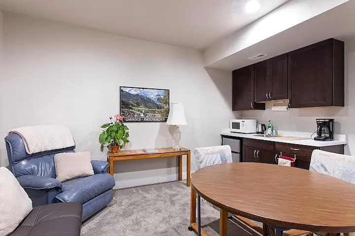 Media Room with wet bar