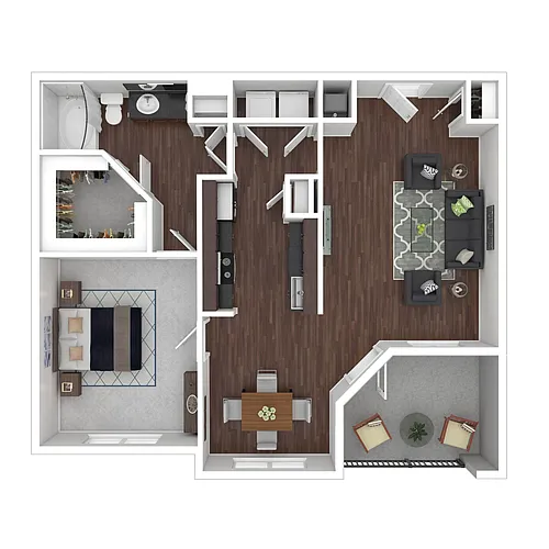 Floor plan Rapids III