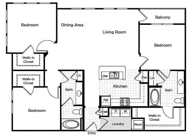 Floor plan C2