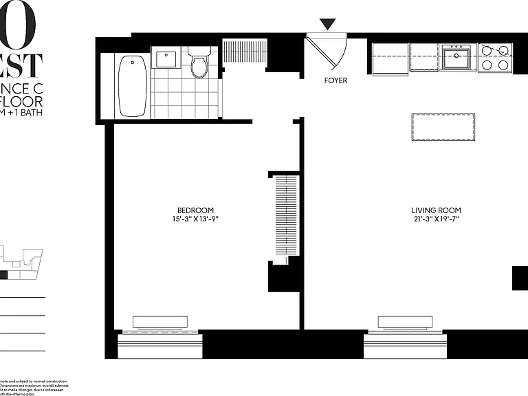 90 West St #23-C — Photo 2