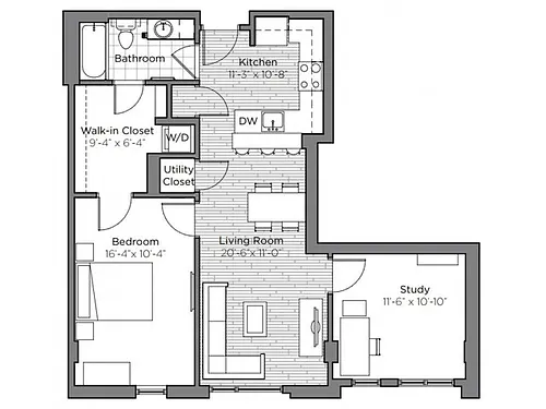 Floor plan The Weber