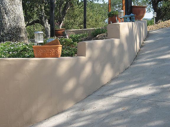 Caretakers unit driveway