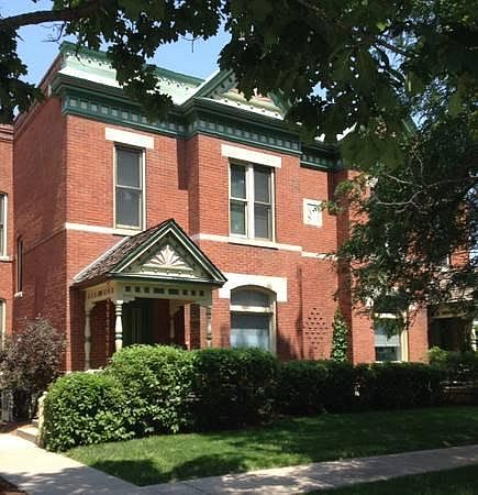 Front View of Townhouse with Porch