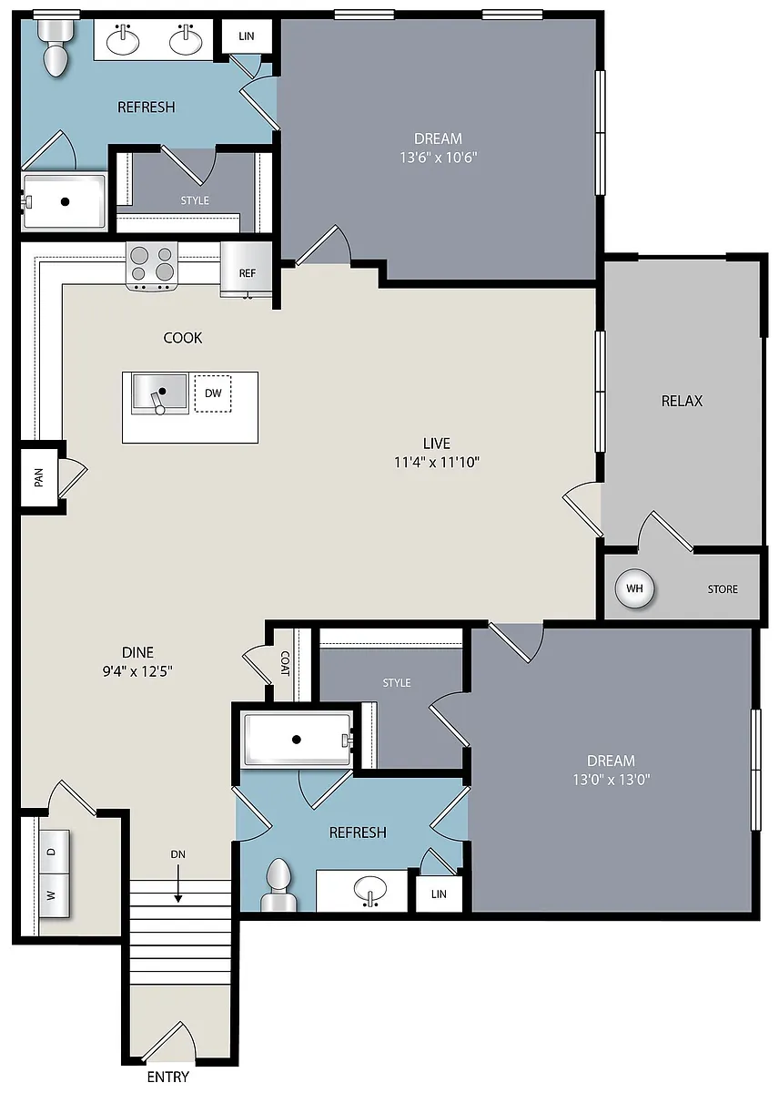 Floor plan B2C