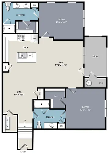 Floor plan B2C