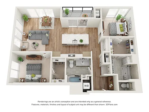 Floor plan Everett