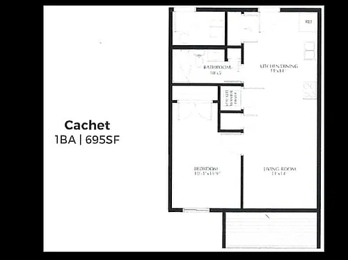 Floor plan CA1