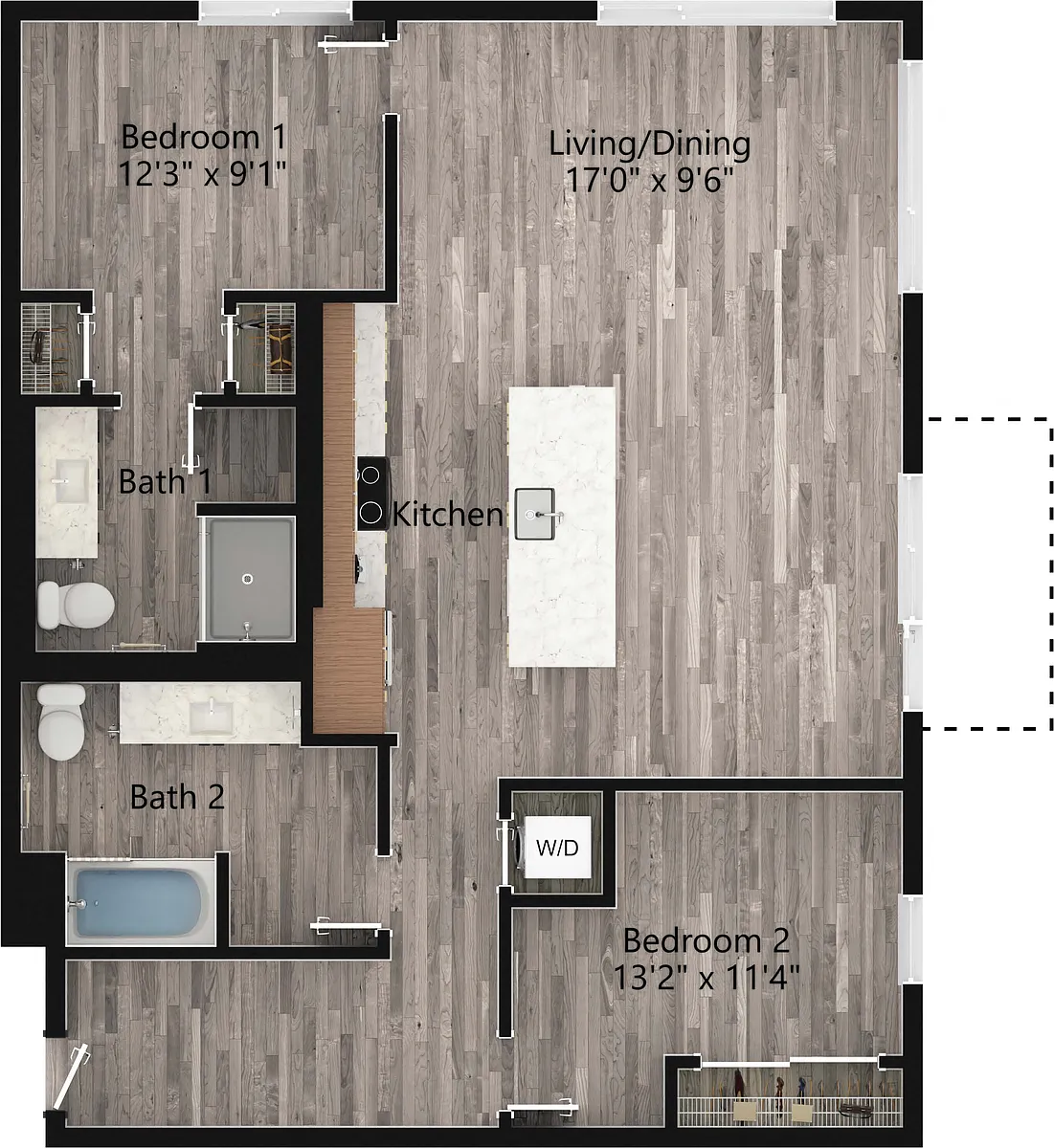 Floor plan C2y