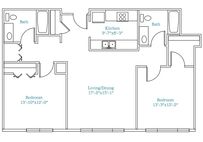 Floor plan Broadway